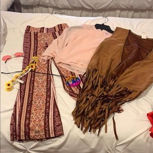 Hippie Costume size 9/10
